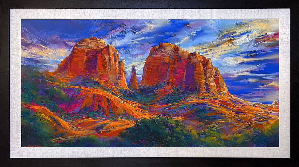 Cathedral in the Desert #2 framed copy