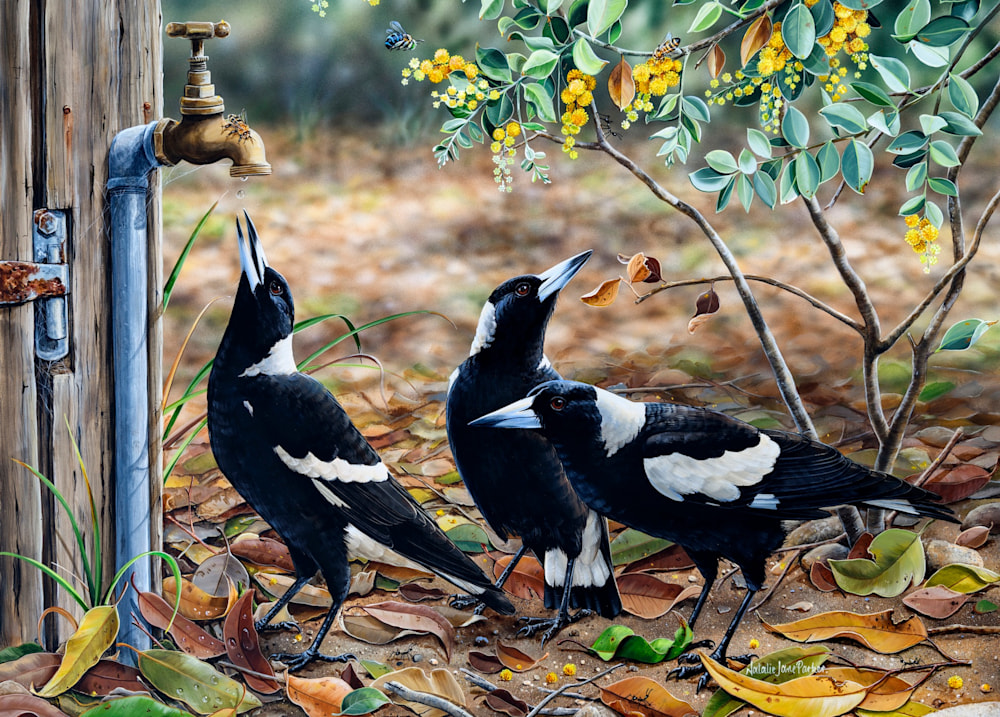 Waiting for my turn 70x50cm puzzle