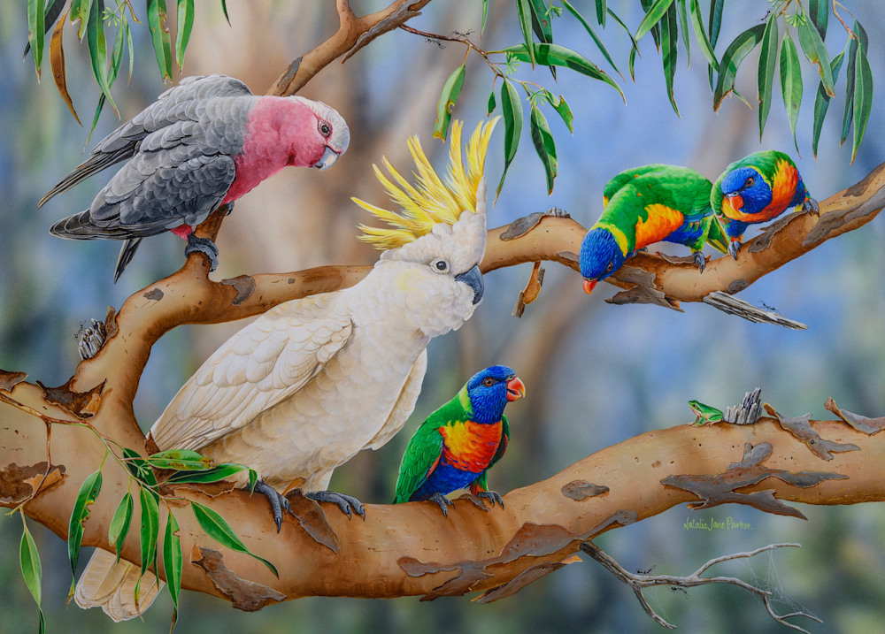 Colourful Crowd  70x50cm puzzle