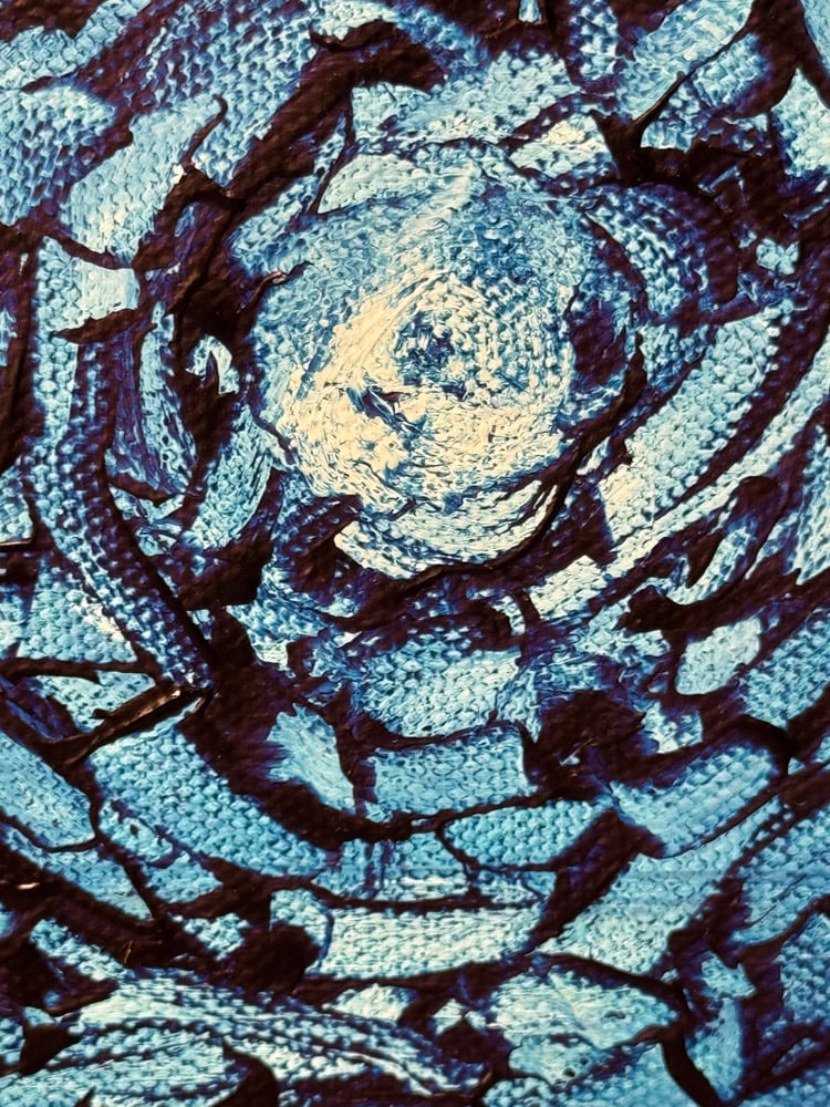 Midnight Winter Bloom detail2