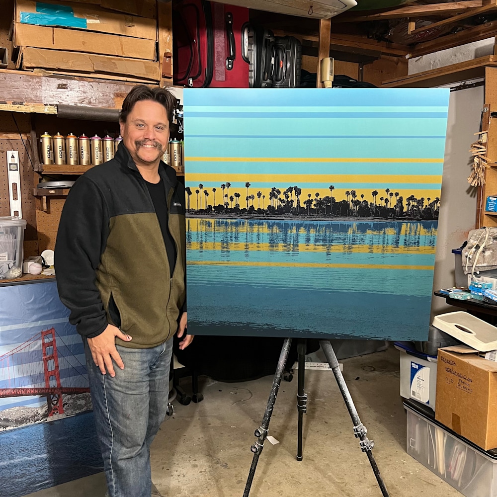 Me & Mission Bay Reflection