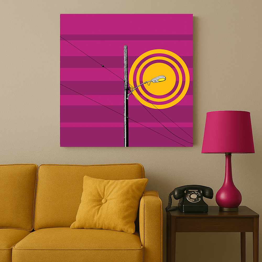 Magenta Glow & Mock Up