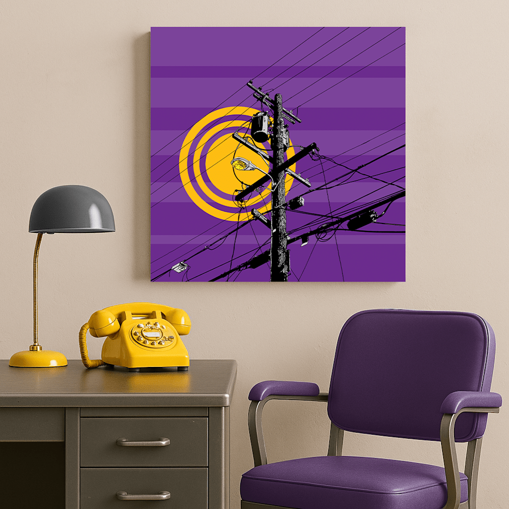 Purple Wires & Mock UP