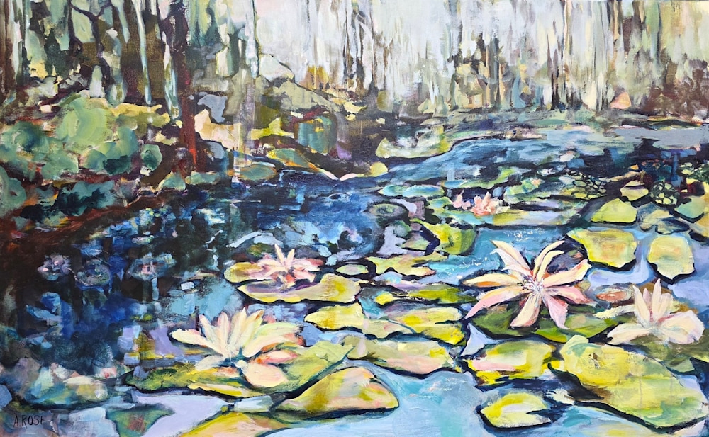 Lilies in Bloom