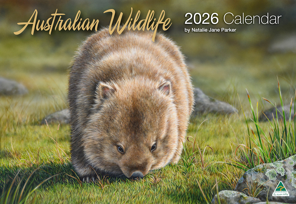Australian Wildlife Calendar 2026 Landscape Cover only web res