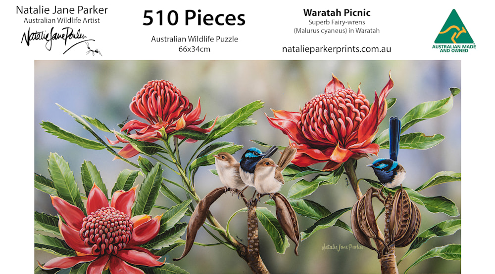 Waratah Picnic Label cover only