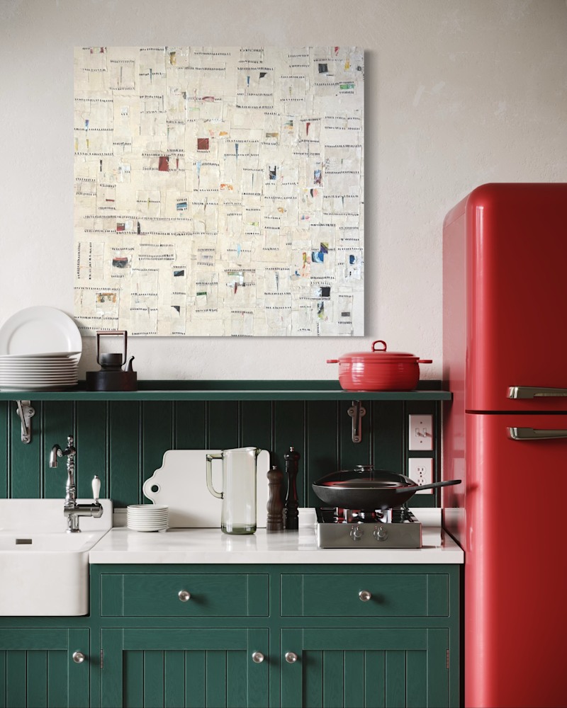 Under the King’s Chamber Art | Egyptian Pyramid Collage by Crissy Renée Fine Art