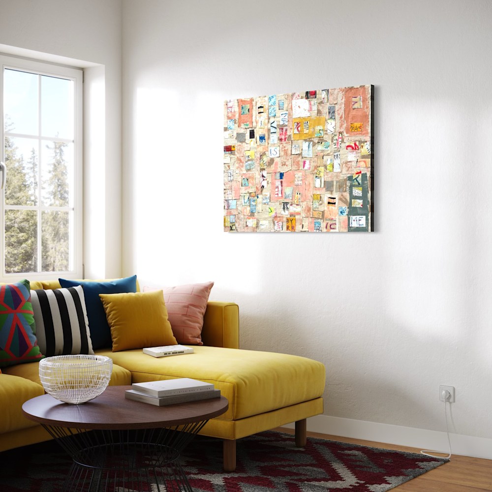 Seattle I Art | Mixed Media Collage by Crissy Renée Fine Art