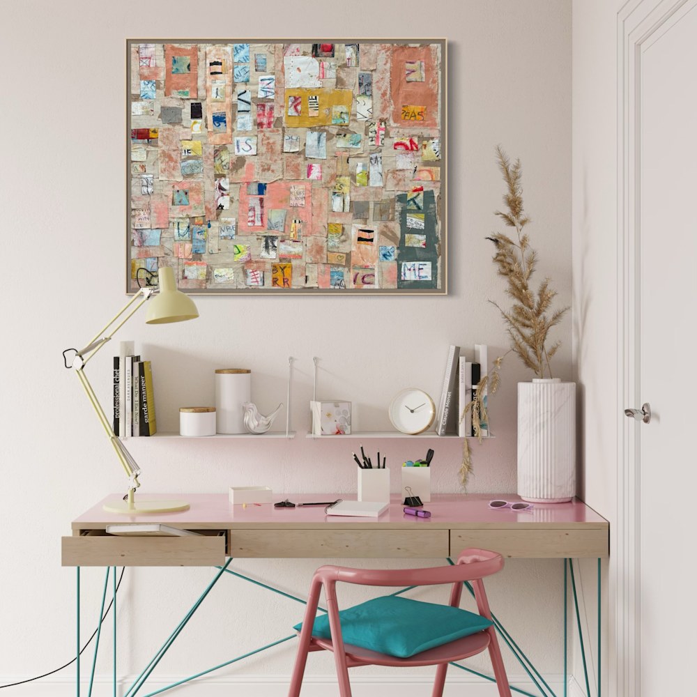 Seattle I Art | Mixed Media Collage by Crissy Renée Fine Art