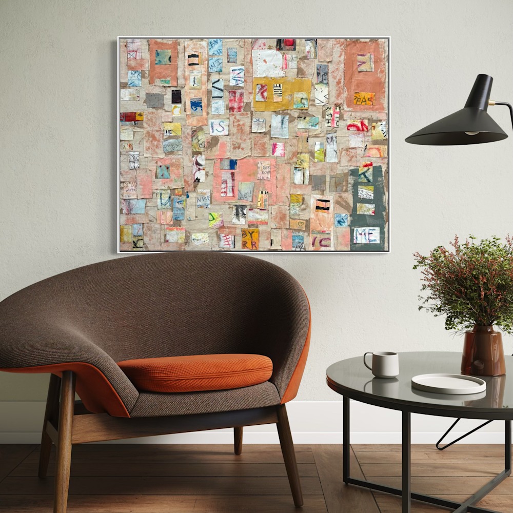 Seattle I Art | Mixed Media Collage by Crissy Renée Fine Art