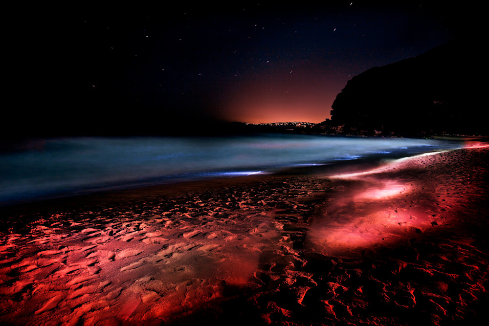 Light Painting Landscapes Australia By Anastasebeach Fantasy Light Painting Photography Catalin Anastase10 Catalin Anastase