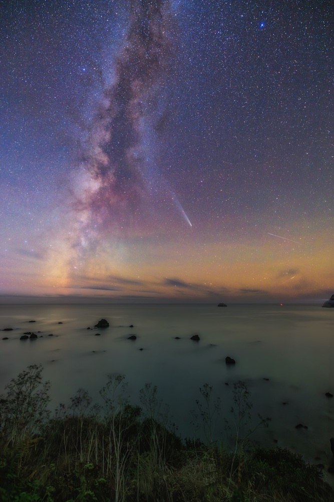 Comet A3 in Airglow 2 10232024