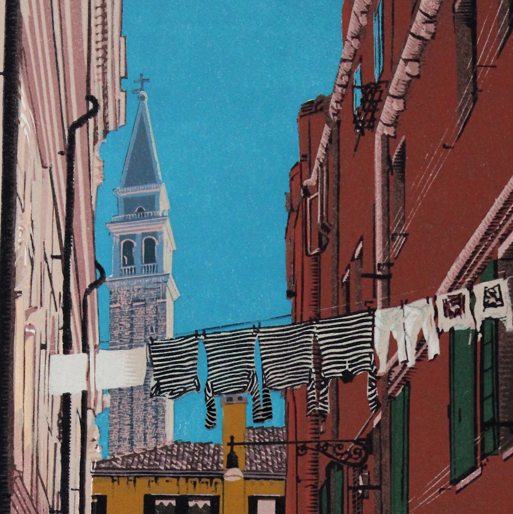 Laundry Day, Venice detail 2