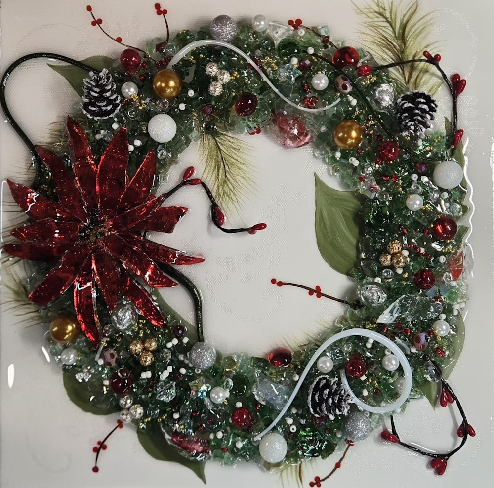 Boughs of Holly Wreath