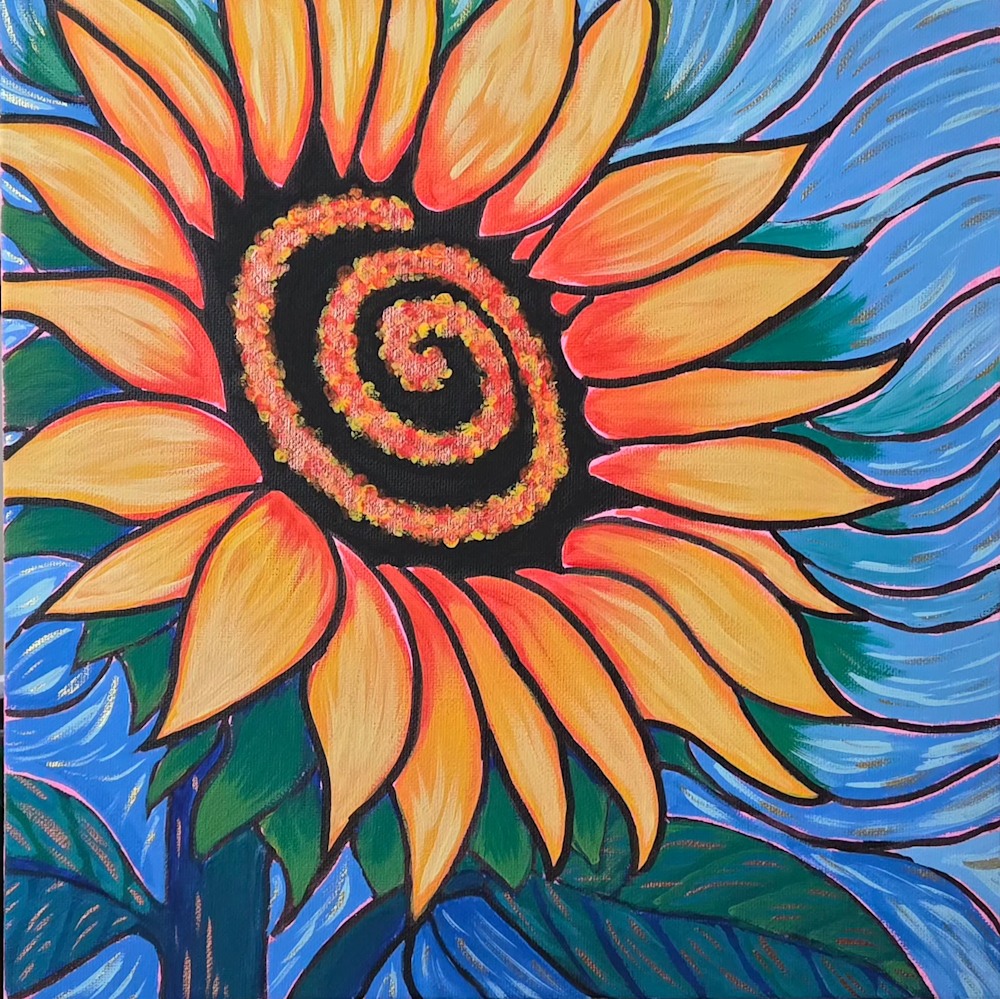 Here Comes the Sun 12x12 75 Summer