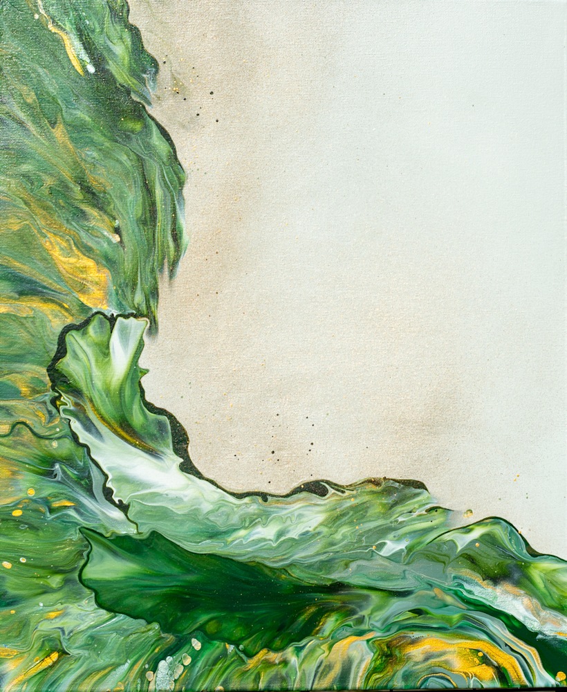 Whispers of Leaf & Light 20x24