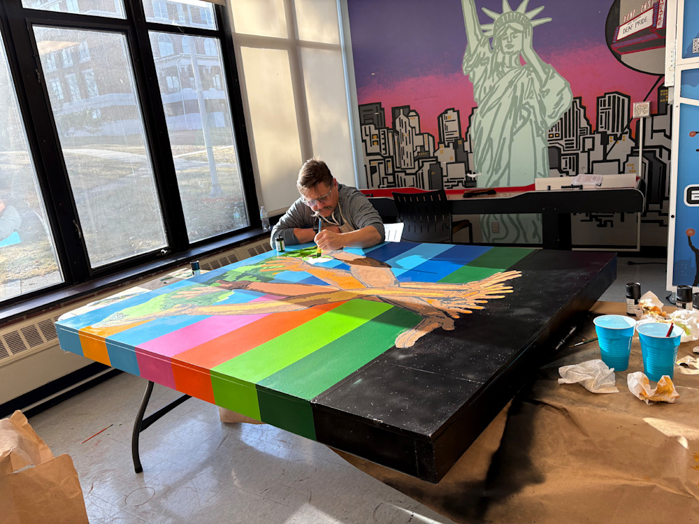 jon savage mural artwork working 2025