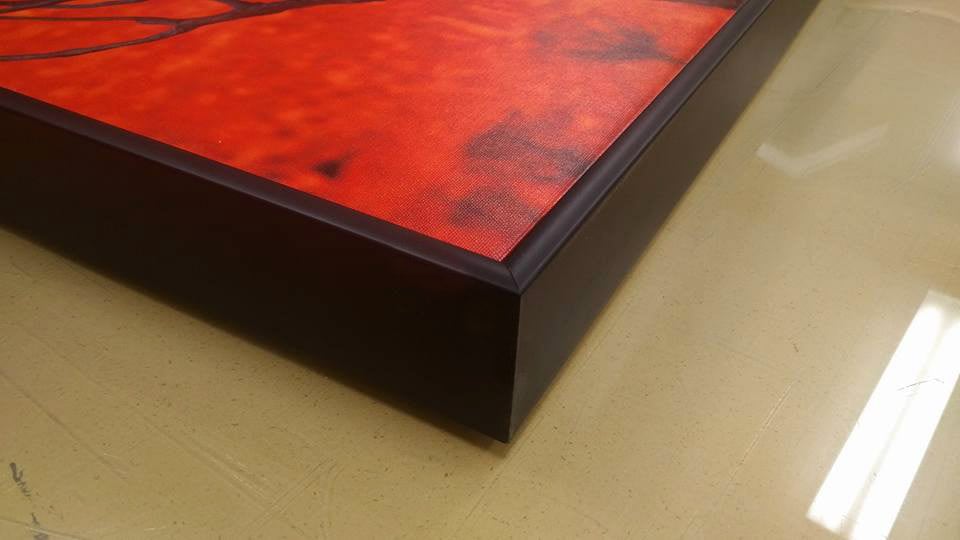 Wooden Floater Frame for Canvas