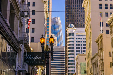 San Francisco downtown buildings