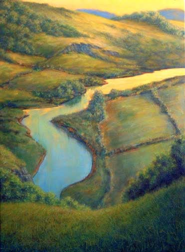 Emptying The Sky (second version) oil on canvas by William H. Hays
