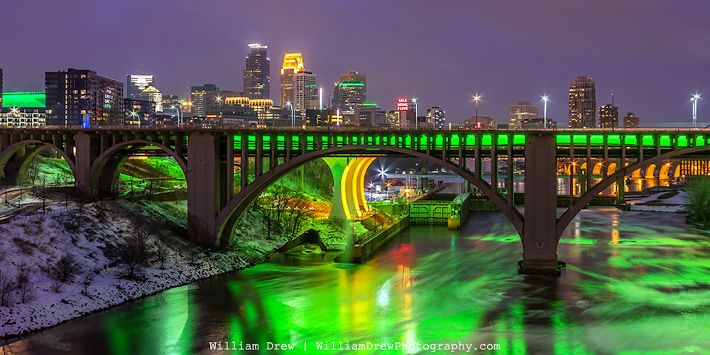 Minneapolis Saint Patricks Day Print - City Art | William Drew Photography