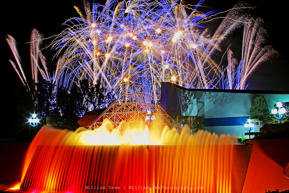 Epcot Fireworks - Disney Fine Art Prints | William Drew Photography