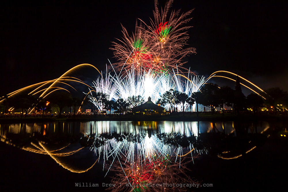 Illuminations Epcot 3 - Disney Art | William Drew Photography