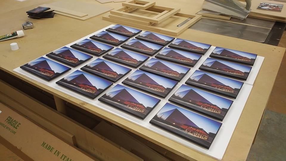 mounting photo prints