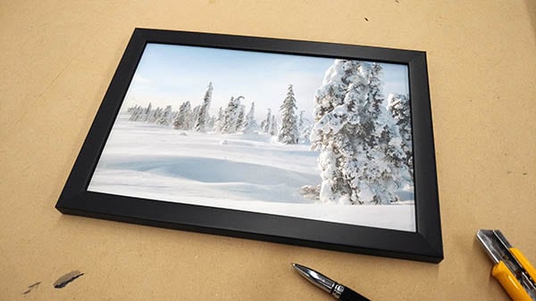 Printing and framing photos and posters