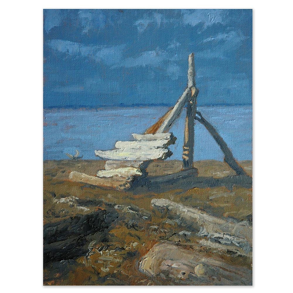Abbey Fitzgerald Driftwood Painting