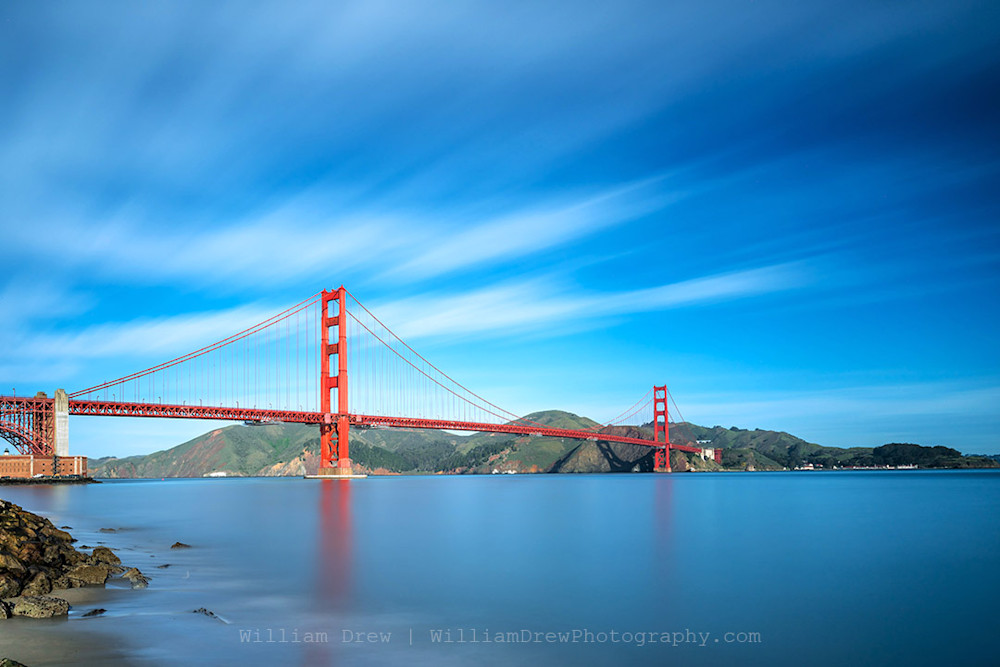 Torpedo Warf View of the Golden Gate Bridge Photograph