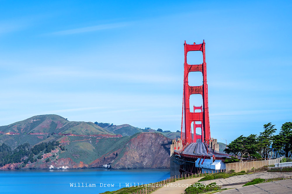 Empty Golden Gate Bridge Photograph