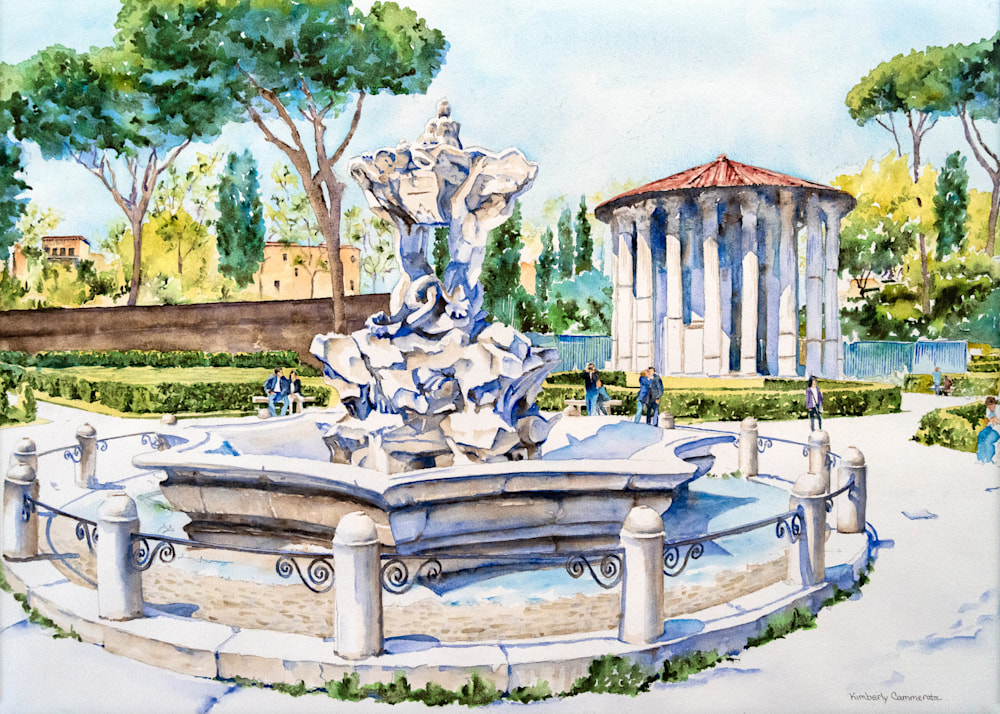 La Fontana dei Tritoni, Roma | Kimberly Cammerata