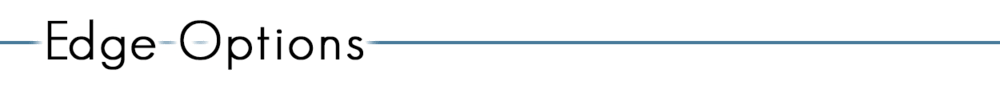 divider for different edge options