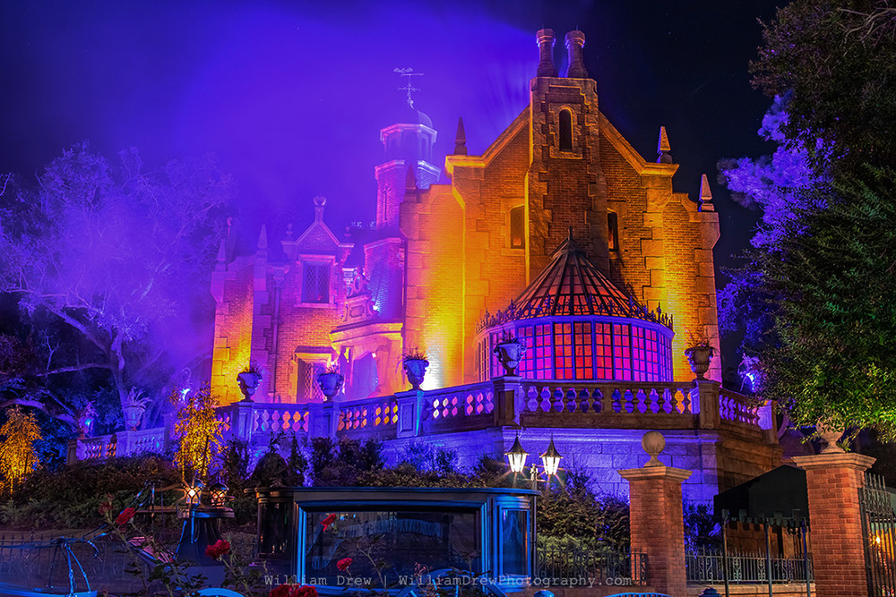 Disney's Yellow Haunted Mansion Halloween - MNSSHP Photos | William Drew Photography