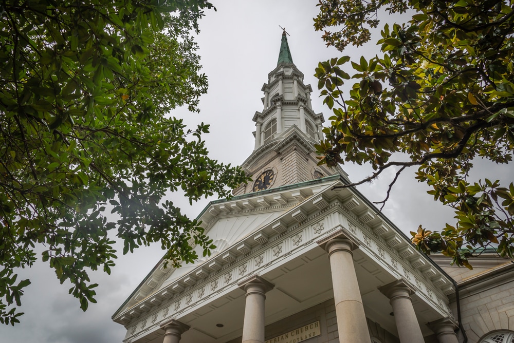 A beautiful church in Savannah, Georgia