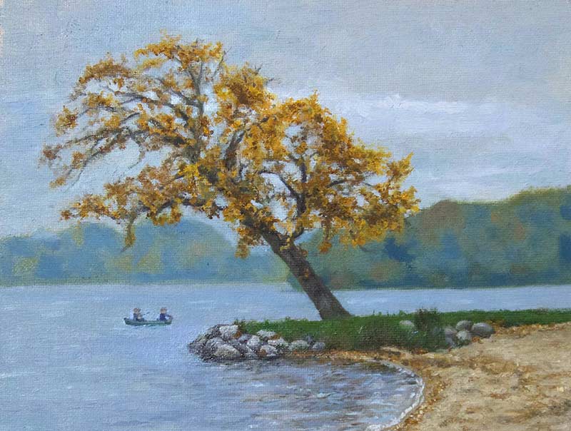 Medicine Lake in the Fall