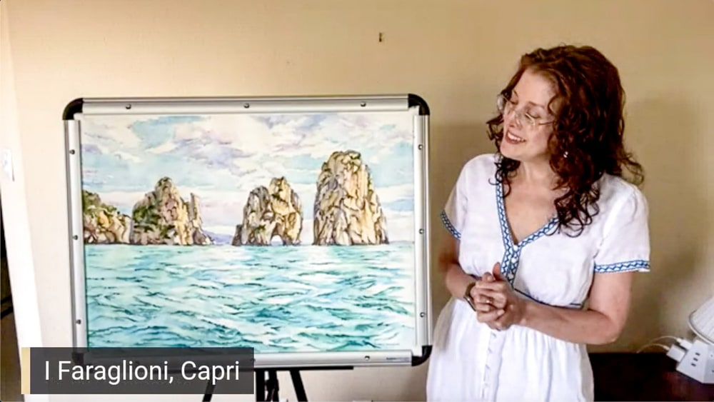 I Faraglioni, Capri | La storia di un dipinto