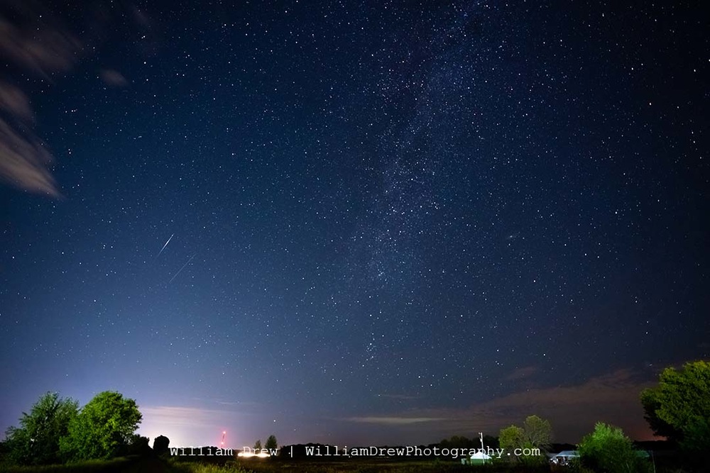 Perseid's and Andromeda - Astrophotography | William Drew Photography