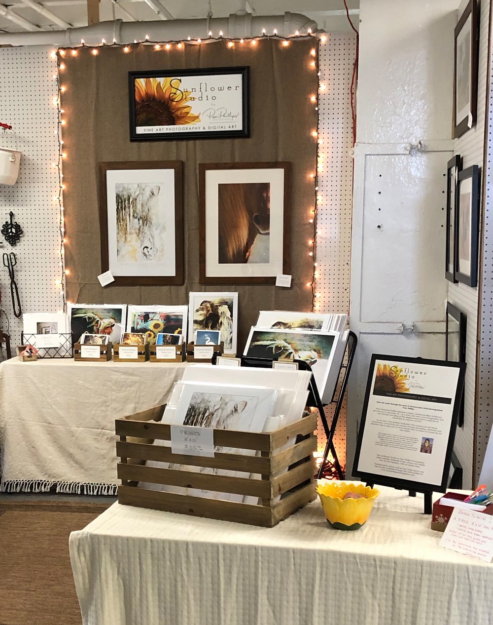 Sunflower Studio Booth Marketplace Lemoyne