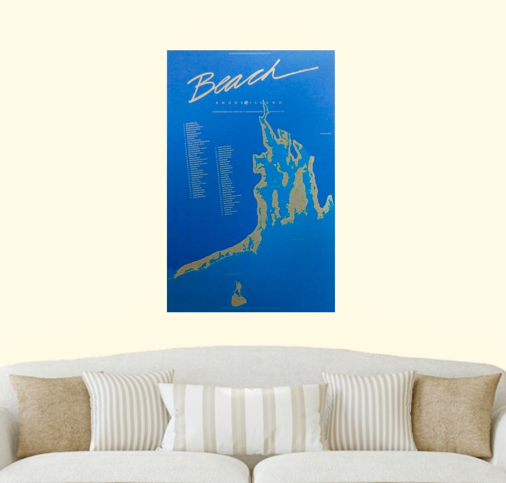 RI Beach Poster 