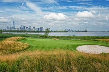 14th Hole, Liberty National Golf Club, Jersey City, New Jersey