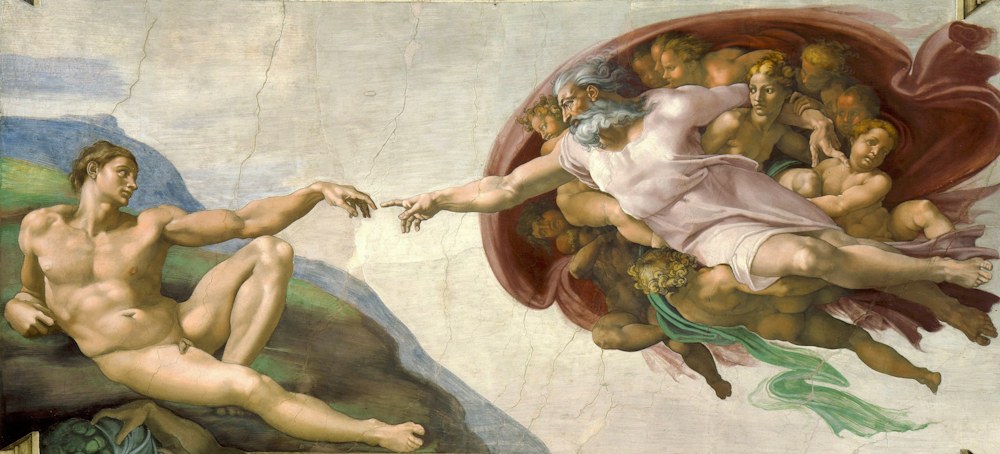 Michelangelo "Creation of Adam" 1512