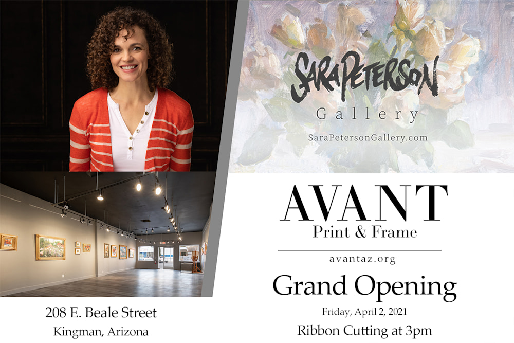 Sara Peterson Gallery and Avant Print and Frame Grand Opening