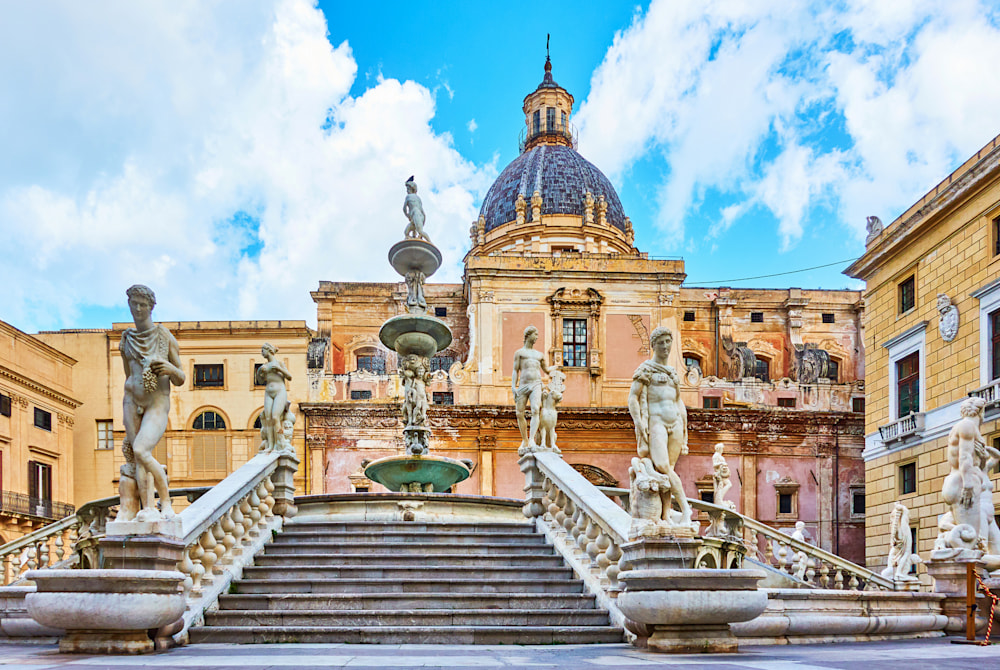 The Praetorian Fountain, Palermo | Kimberly Cammerata