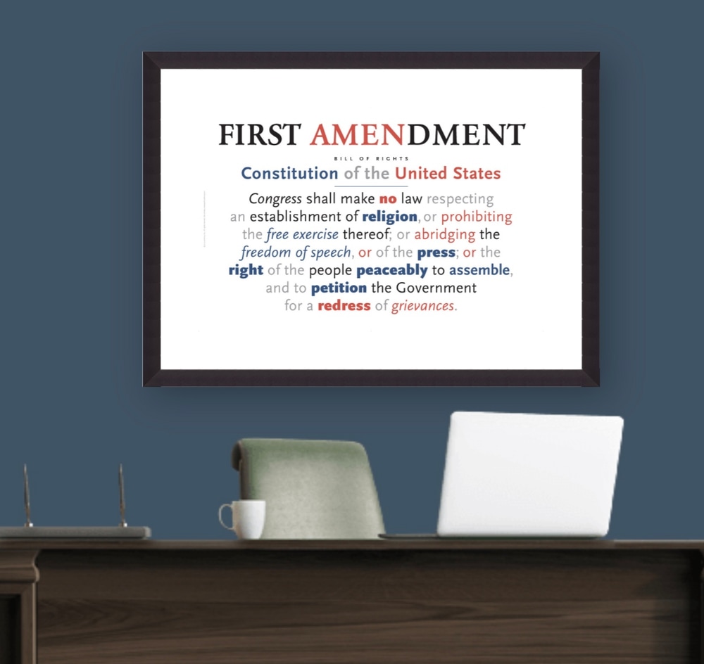 First Amendment Print 