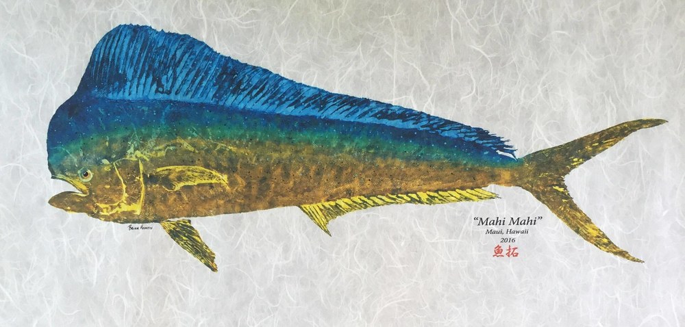 An Example of a Fish Painting