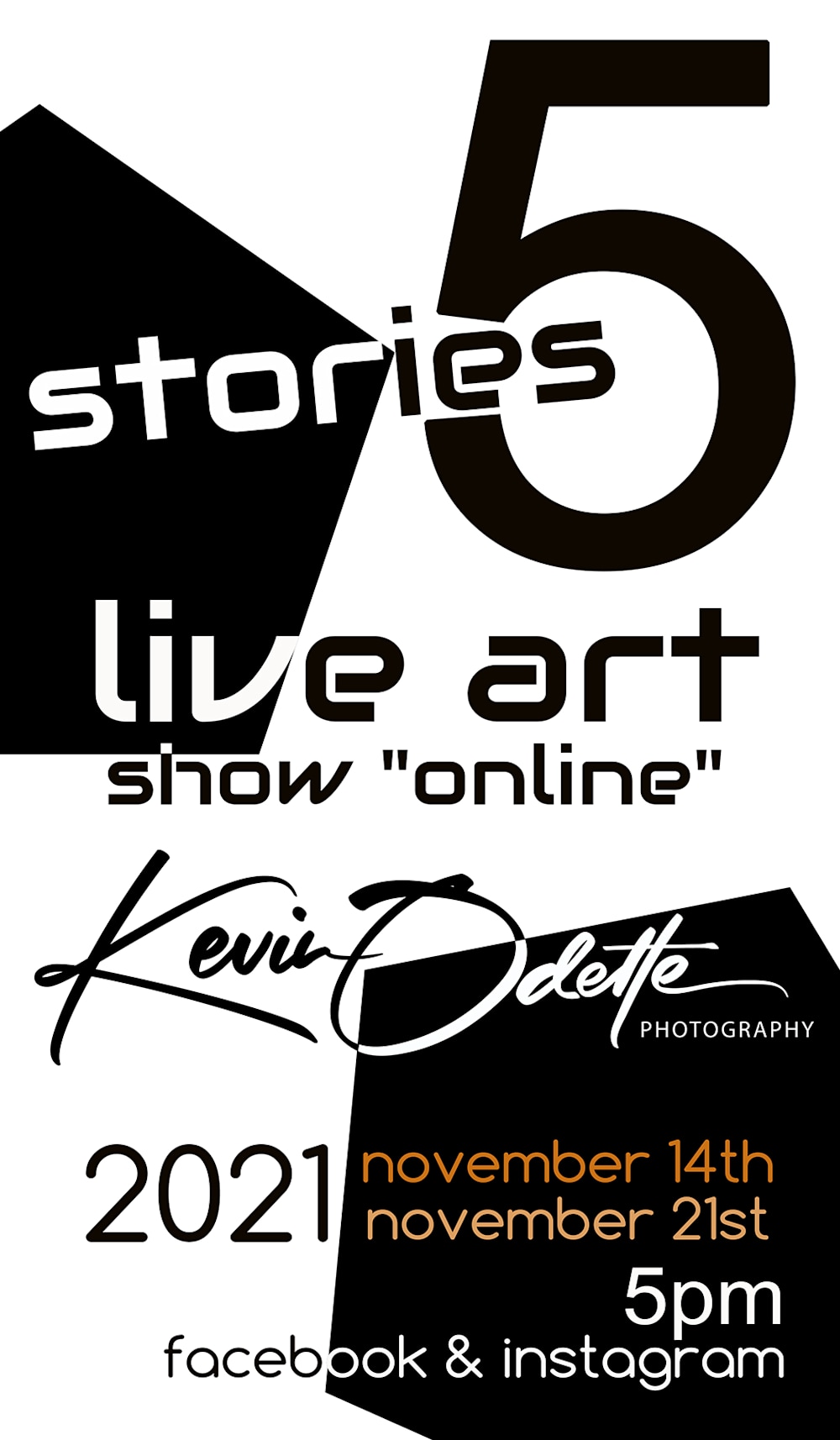 5 Stories Art Show 2021 with Cocktails and Fun Kevin Odette Photographs