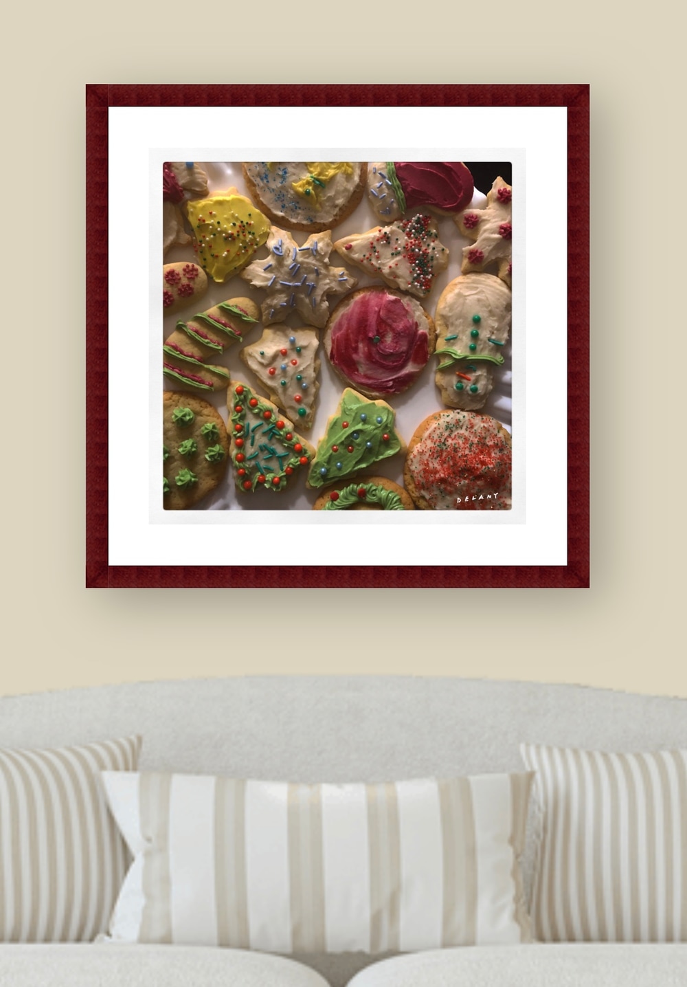 Christmas Cookies Art Print 