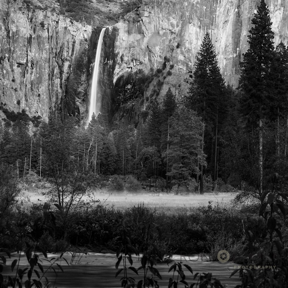Yosemite Falls gushes after the first winter storm of 2021-22